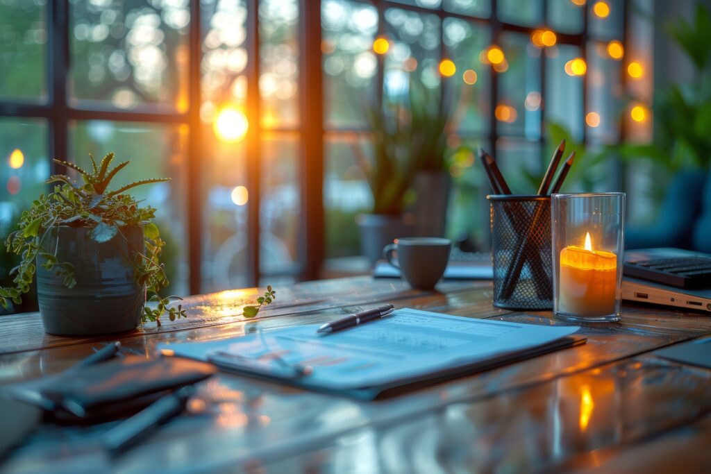 desk at fix and form
