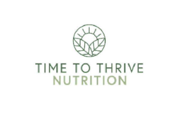 Logo for client of Fix & Form, Time To Thrive Nutrition.